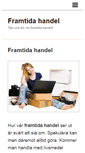 Mobile Screenshot of framtidahandel.se