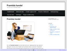 Tablet Screenshot of framtidahandel.se